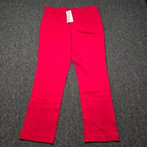 Chico’s So Slimming Juliet Damenhose 2R 12 neu mit Etikett Stechpalme rot gerade (34x30) - Bild 1 von 20