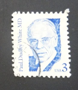 USA #21 3¢ Paul Dudley White MD, MNH/OG - 1986 (937) - Bild 1 von 2