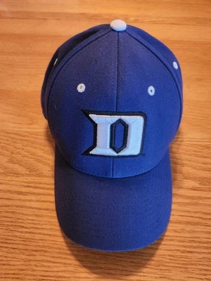 Duke Blue Devils Zephyr Fitted Hat Cap Size 7 5/8 - Image 1 of 4