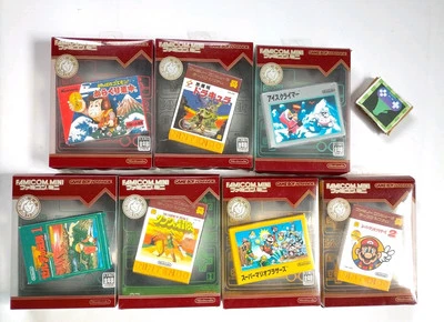 Lot 7 GBA The Legend of Zelda Mario Castlevania Goemon Famicom mini Japan Game - Image 1 of 4