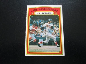 CARL YASTRZEMSKI 1972 TOPPS IN ACTION BASEBALL CARD # 38 VG/VG+ - Bild 1 von 8