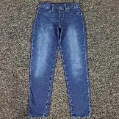 Uniqlo Jeans Boys 9/10 Blue Straight Leg Regular Fit Stretch School Play 22x24 - Image 1 of 4