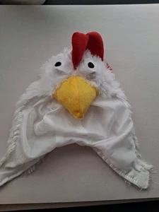 Huhn Kostüm Gr. 12-18M gelb flauschig weiß Hut Halloween - Bild 1 von 4