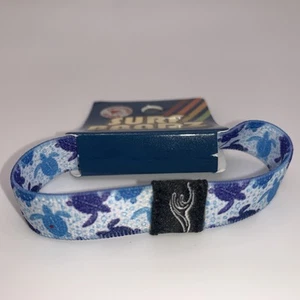 Bracciale stile surf bandz blu tartaruga 136252 - Foto 1 di 3
