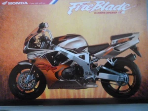 Honda 15 Stück Prospekte Fireblade Goldwing 50 Ed VFR VTR CB 1000 Custom u.a alt - Bild 1 von 15
