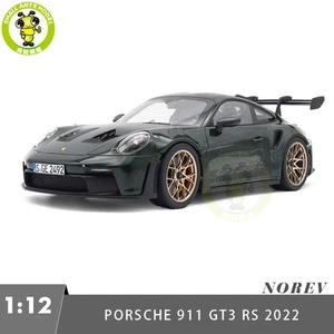 1/12 Porsche 911 GT3 RS 2022 Norev 127532 Jetgreen Metallic Diecast Model Car - Picture 1 of 12