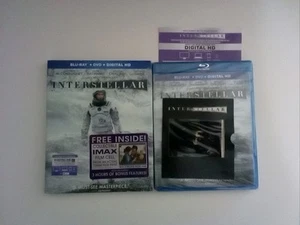 Interstellar Blu Ray DVD W Collectible Film Cell Matt Damon - Picture 1 of 3