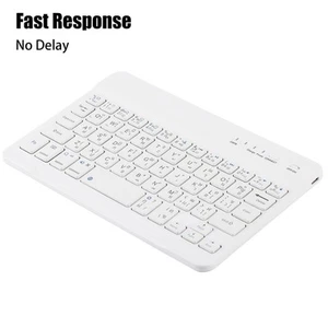 Thai Language 7-8in Scissors Feet Wireless BT Keyboard 40-hour Work BT Keyboa FG - Picture 1 of 7