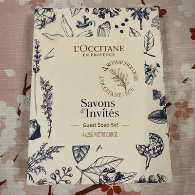 L'occitane en Provence Aromachologie Guest Soap Set 4X25G Net WT 0.88 oz NIB - Image 1 of 3
