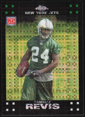 2007 Topps Chrome Xfractor Darrelle Revis Rookie #TC249 - New York Jets - HOF RC - Image 1 of 2