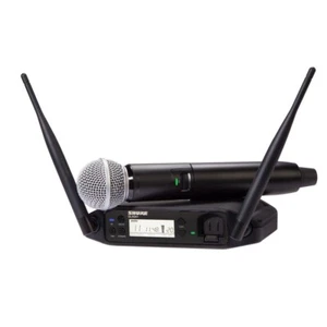Shure GLXD24+/SM58 Digital Dual-Band Wireless Rechargeable Microphone System - Picture 1 of 6