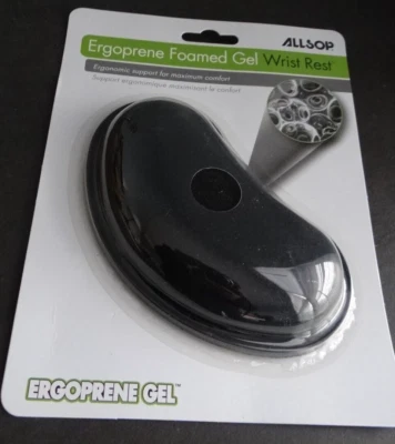 Allsop Ergoprene foamed small Black Gel Wrist Rest - Image 1 of 4