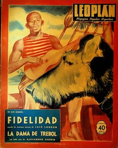 Leoplan Magazine May 1947 Jack London Floro Molina Martin Fierro - Picture 1 of 2