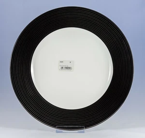 Dibbern - Fine Bone China Savoy Schwarz Platin - Teller Speiseteller 26,5 - NEU - Bild 1 von 3