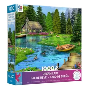 Ceaco jigsaw puzzle;  Dream Lake by Caplyn Dor;  1000 pcs;  3315-16 - Picture 1 of 2