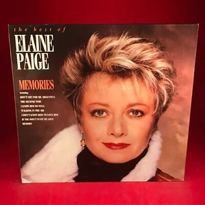 Memories The Best Of Elaine Paige 1987 UK vinyl LP Hits I Know Him So Well - Picture 1 of 4