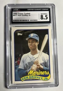 Griffey 1989 Topps Traded - #41T Seattle Mariners (RC) - Picture 1 of 2