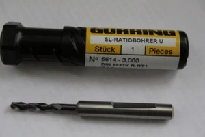 Guhring 3.000 Solid Carbide Drill - 5614 3.000 - Picture 1 of 4