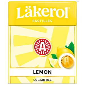Läkerol ( Lakerol ) Lemon Sugar Free 25g ( 0.85 oz ) Made in Sweden - Picture 1 of 7