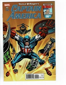 Captain America Steve Rogers #9 Jack Kirby 100. Variante Sehr guter Zustand/nm - Bild 1 von 2