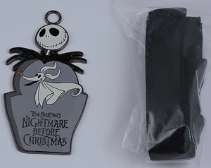 Disney Lanyard Jack Skellington Zero Nightmare Before Christmas Glow in the Dark - Picture 1 of 8