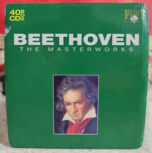 Beethoven The Masterworks 40 CD Box Set Brilliant Classics 2004 - Picture 1 of 9