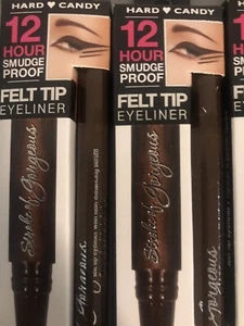 Hard Candy 12 Hour Smudge Proof Felt Tip Eyeliner, 894 Oh Fudge, .45g US Seller - Picture 1 of 4