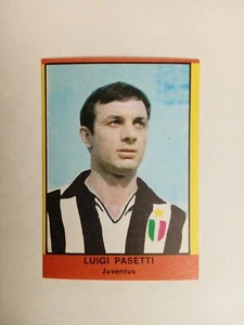 FIGURINA CALCIATORI RITMO CALTAGIRONE 1968/69 JUVENTUS PASETTI NUOVA DA BUSTINA - Picture 1 of 2