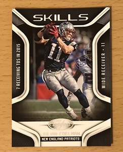 2016 PANINI CERTIFIED SKILLS JULIAN EDELMAN NEW ENGLAND PATRIOTS SUPER BOWL