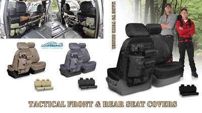 Специальные чехлы на передние и задние сиденья Coverking Tactical MOLLE для Ford F150 - Изображение 1 из 4