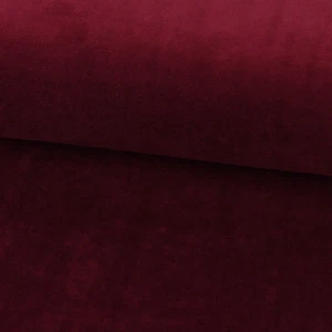 Bekleidungsstoff Nicky einfarbig bordeaux rot 1,4m Breite - Bild 1 von 4