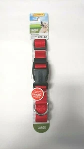 New Ruffin It Adjustable Quadlock Buckle Nylon Dog Large Dog Collar 18-26" - Picture 1 of 2