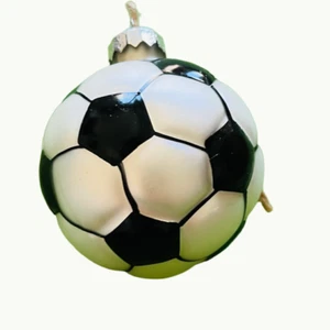 Adorno de vidrio de fútbol - Europa Fútbol Deportes Atléticos Niños Hombres Niños Niñas EE. UU. - Imagen 1 de 2