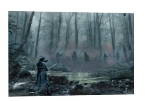 Classic Sports Prints - Japanese Samurai Art - Ready2Hang - Canvas Print - Picture 1 of 2