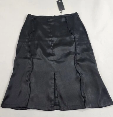 Cubavera Falda Mujer Talla 4 Negro Poliéster Cremallera MA Foto 1 de 4