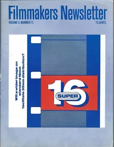 Magazine - Filmmakers Newsletter Super 16 mm Cannes Film Festival 09/72 (FN14) - Bild 1 von 1