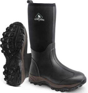 Mens Rain Boots, Insulated 6Mm Neoprene Rubber Boots for Men and Women Waterp... - Picture 1 of 6