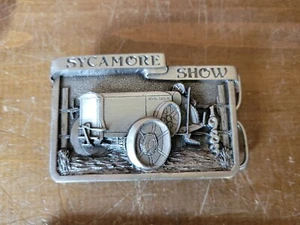 1983 Steam Power Show Sycamore IL Belt Buckle / 2nd In Series  - Picture 1 of 7