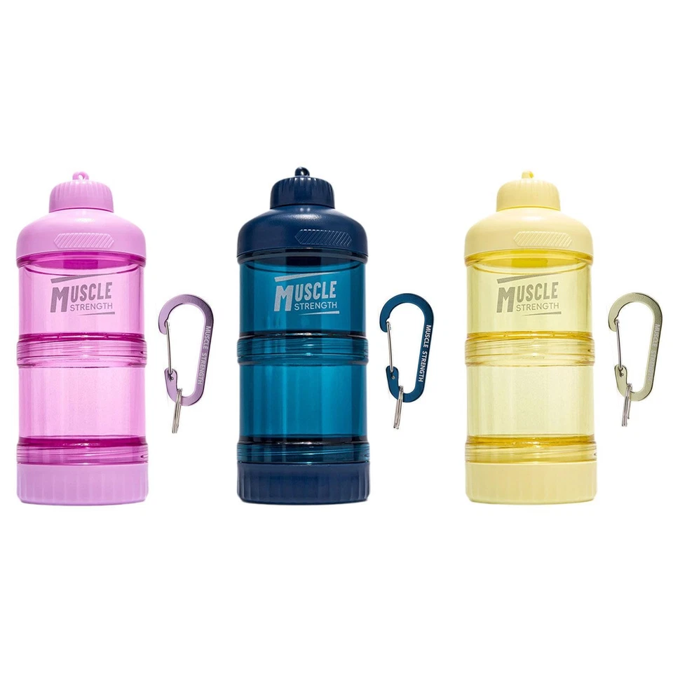 Protein Pulverbehälter Proteinbox Vorratsbehälter Tragbarer Dispenser mit - Image 1 of 1