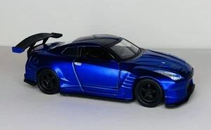 JADA 1/32 Blue FAST & FURIOUS Brian’s Nissan GT-R (R35) Loose - Picture 1 of 9