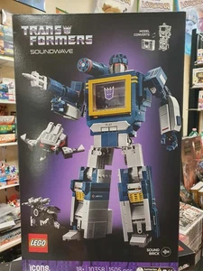 LEGO ICONS 10358 TRANSFORMERS SOUNDWAVE - MISB - Foto 1 di 1