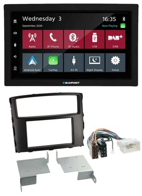 Blaupunkt DAB Bluetooth USB MP3 2DIN Autoradio für Mitsubishi Pajero Shogun ab 1 - Bild 1 von 4