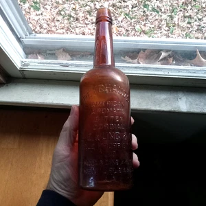 PEYCHAUD'S AMERICAN AROMATIC BITTER CORDIAL JUNG MAGAZINE ST NEW ORLEANS 1890s - Picture 1 of 7