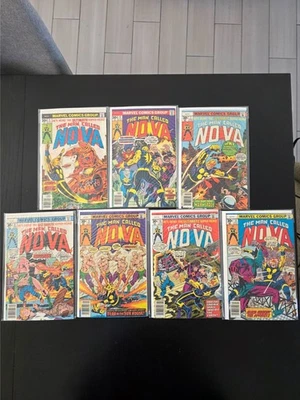 Nova #5-11 (1977) Marvel Edad de Bronce Lote 1ª aplicación Esfinge y Xandarian Worldmind Foto 1 de 4