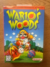 Wario's Woods FACTORY SEALED (detail in the corner)
