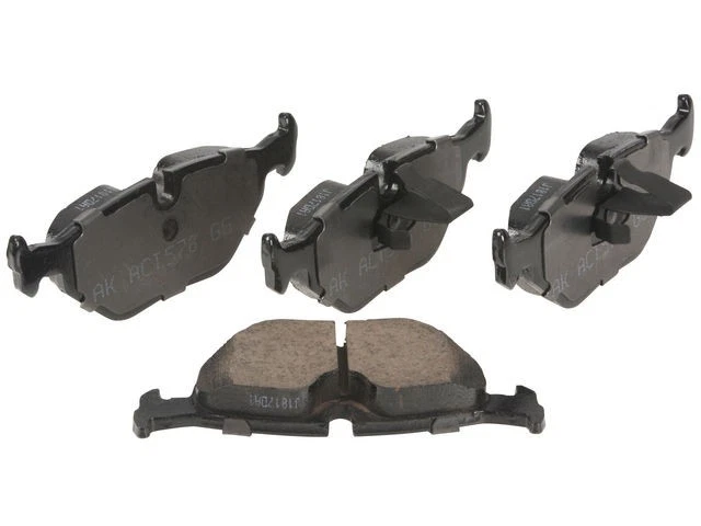 Rear Brake Pad Set For 2001-2003 BMW 525i 2002 ZV465GF EURO Ultra-Premium Foto 1 de 1