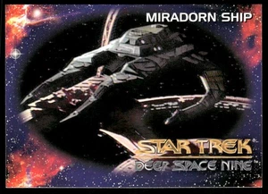 1993 SkyBox Star Trek: Deep Space Nine #75 Miradorn Schiff - Bild 1 von 2