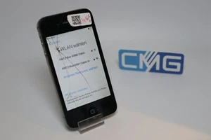 Apple iPhone 4s 8GB schwarz ( aus Kundenretoure / TRADE-IN ) DEFEKT Bastler #M16 - Bild 1 von 4