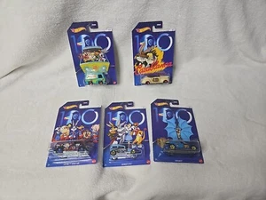 Hot Wheels Warner Bros 100 Years Complete Set Of 5 Mystery Machine Ford Coupe - Picture 1 of 5