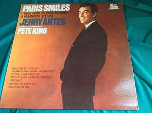 Original 1966 Mono Stage & Screen LP : Jerry Antes ~ Paris Smiles ~ Dot 3762 - Imagen 1 de 6